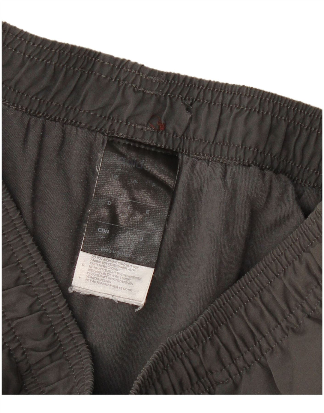 Adidas muške trenirke male sive poliesterske hlače