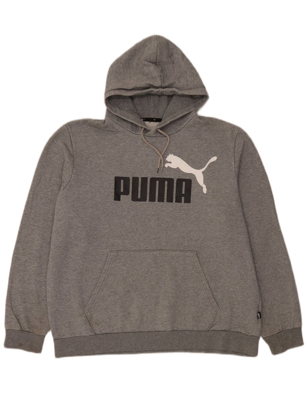 Puma muška majica s kapuljačom XL, sivi pamuk