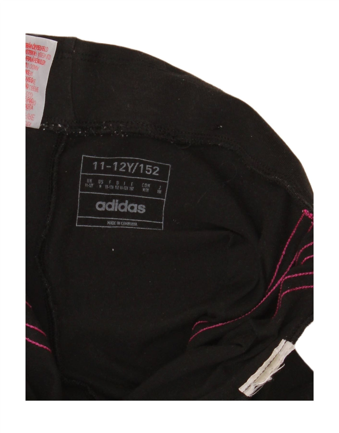 ADIDAS tajice za djevojčice 11-12 godina crne