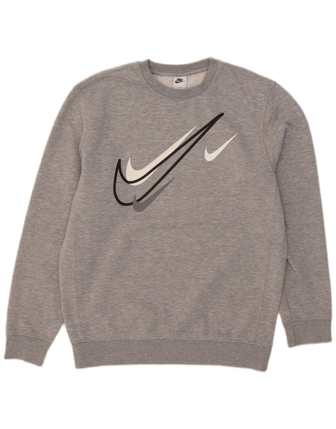 Nike muška majica s grafičkim motivima, veliki sivi pamuk