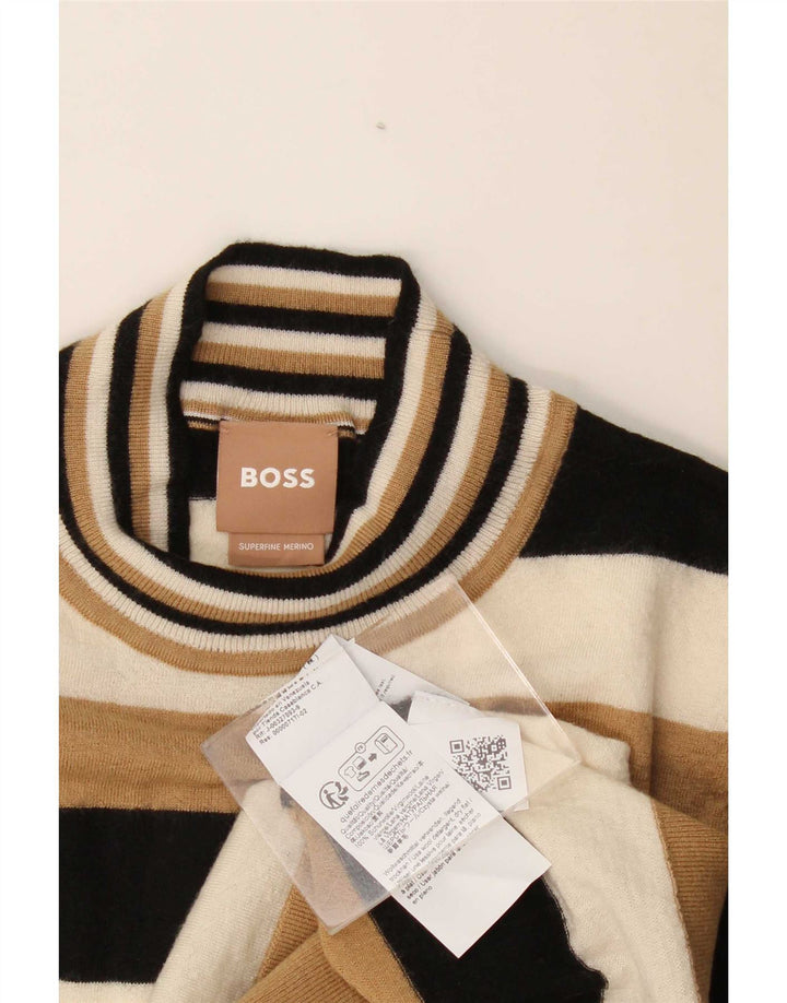 Hugo Boss ženski džemper s kornjačičastim ovratnikom UK 10 Small Multicolored
