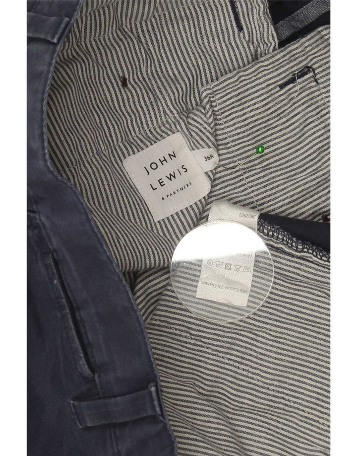 John Lewis Regular Chino kratke hlače W36 veliki tamnoplavi pamuk
