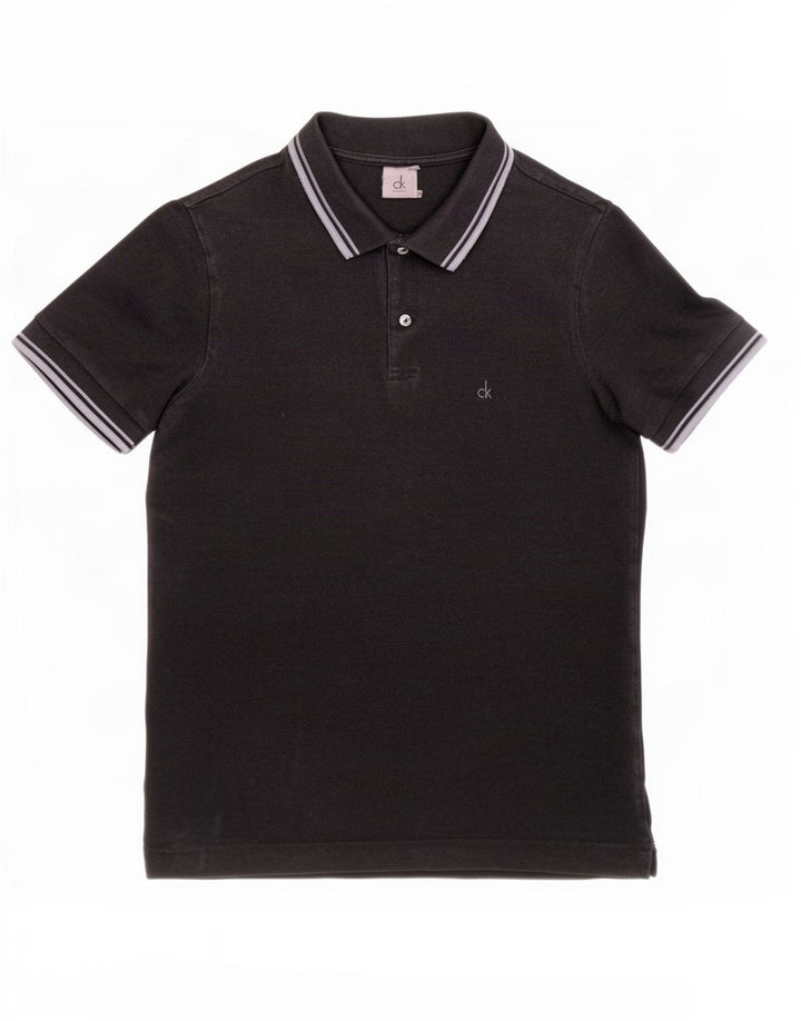 Calvin Klein muška polo majica na male crne pruge