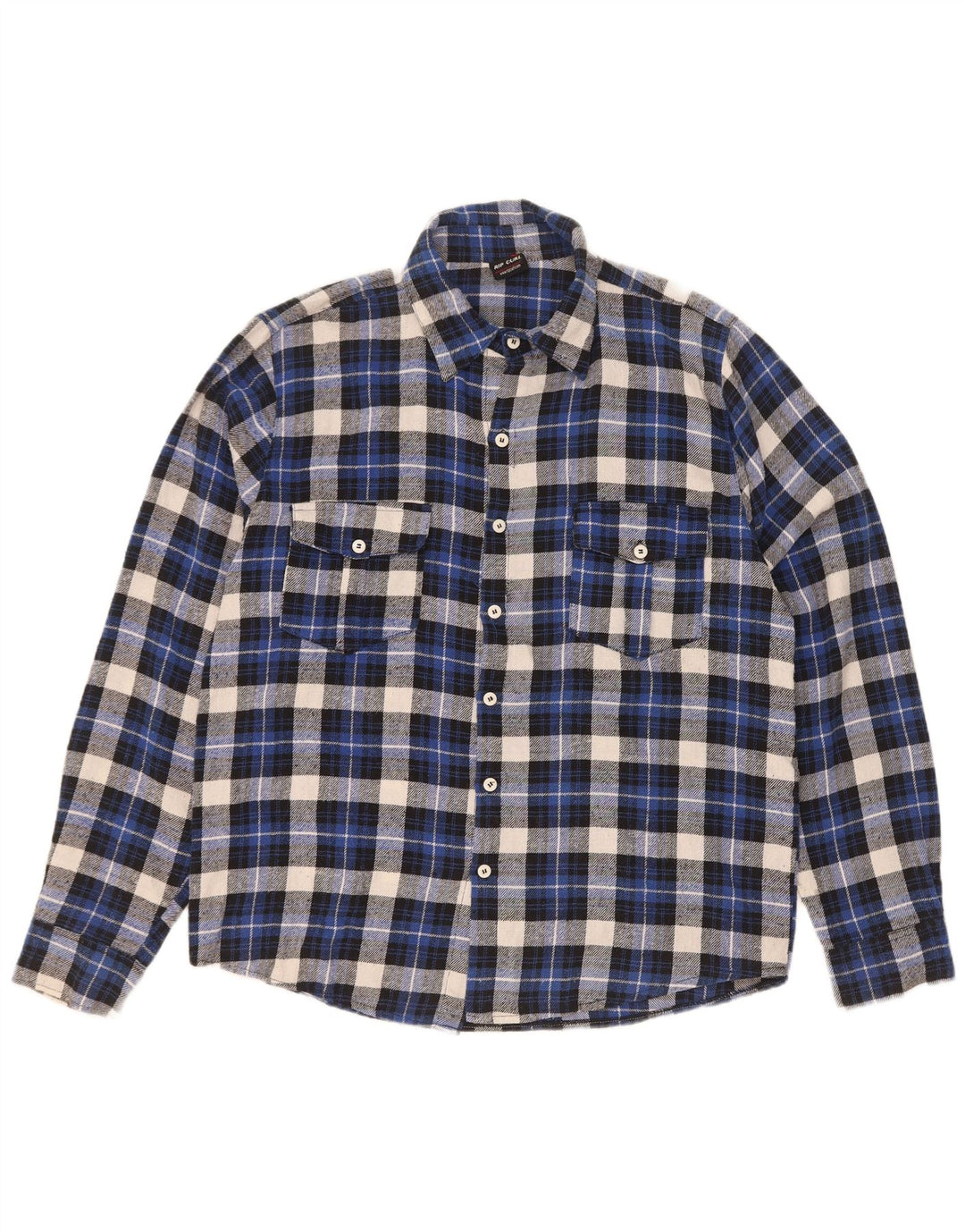Rip Curl muška flanelska košulja s velikim plavim karirama