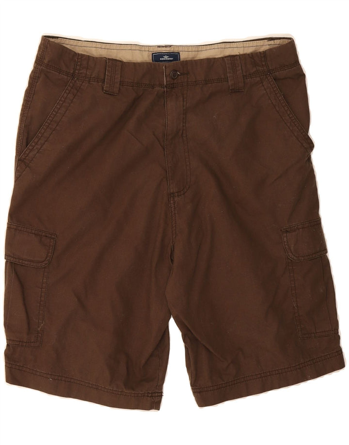 DOCKERS Mens Cargo Shorts W36 Large Brown Cotton Vintage Dockers and Second-Hand Dockers from Messina Hembry 