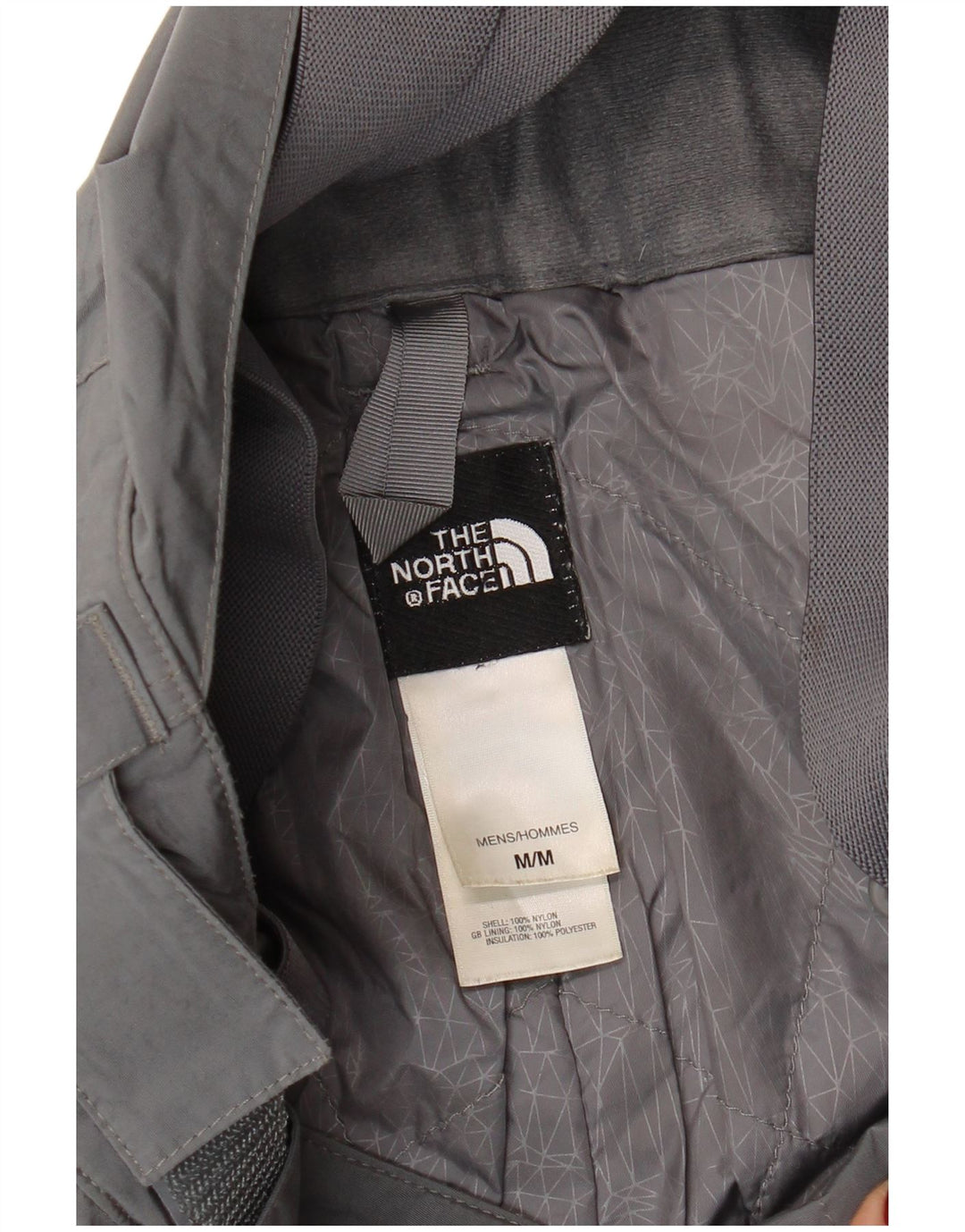 The North Face muške hlače Dungarees skijaške hlače srednje sive najlonske boje