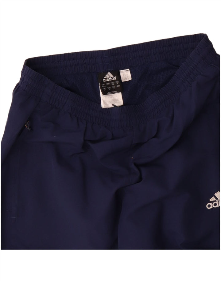 ADIDAS muške hlače za trenirku UK 38/40 Medium tamnoplavi poliester