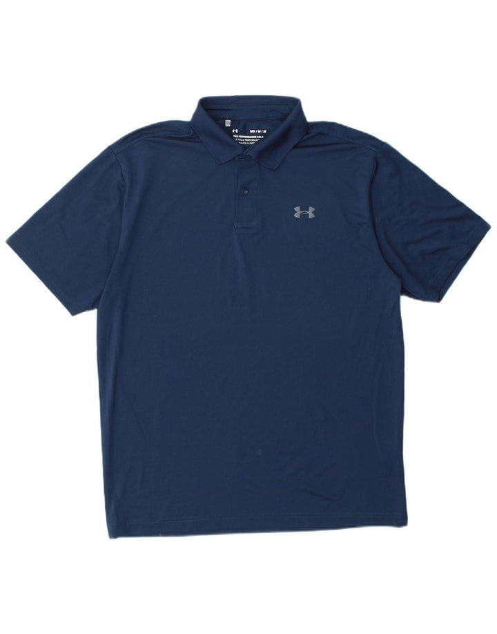 UNDER ARMOUR Muška polo majica Heat Gear Medium tamnoplavi poliester