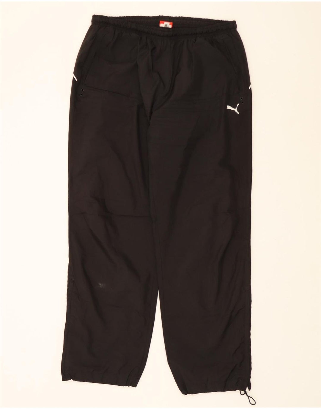PUMA Mens Tracksuit Trousers XL Black Vintage Puma and Second-Hand Puma from Messina Hembry 