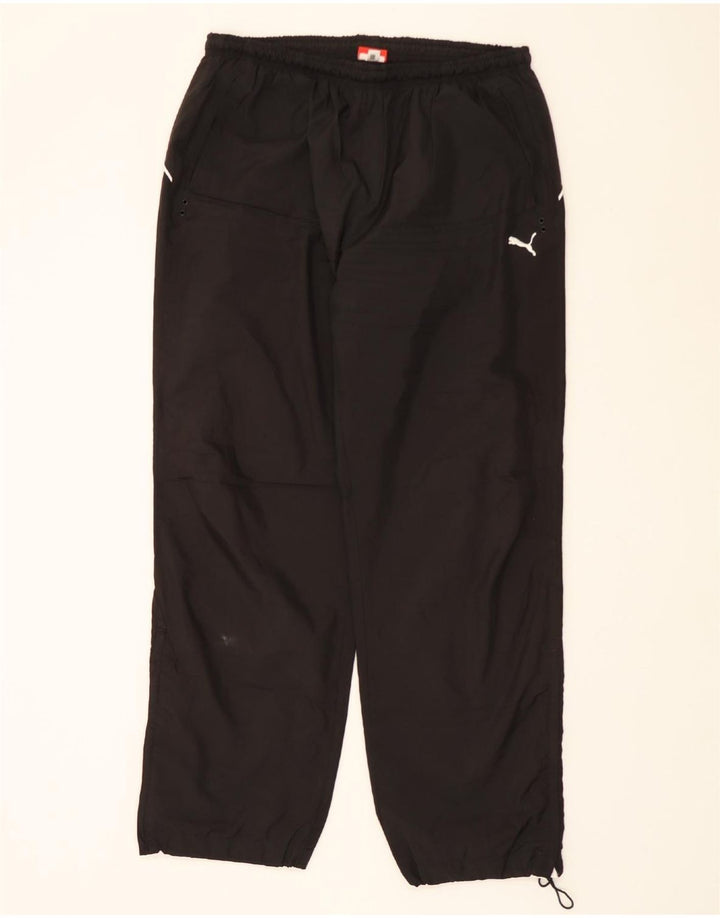 PUMA Mens Tracksuit Trousers XL Black Vintage Puma and Second-Hand Puma from Messina Hembry 