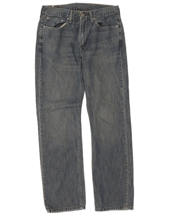 Levi's muške 514 ravne traperice W32 L32 plavi pamuk