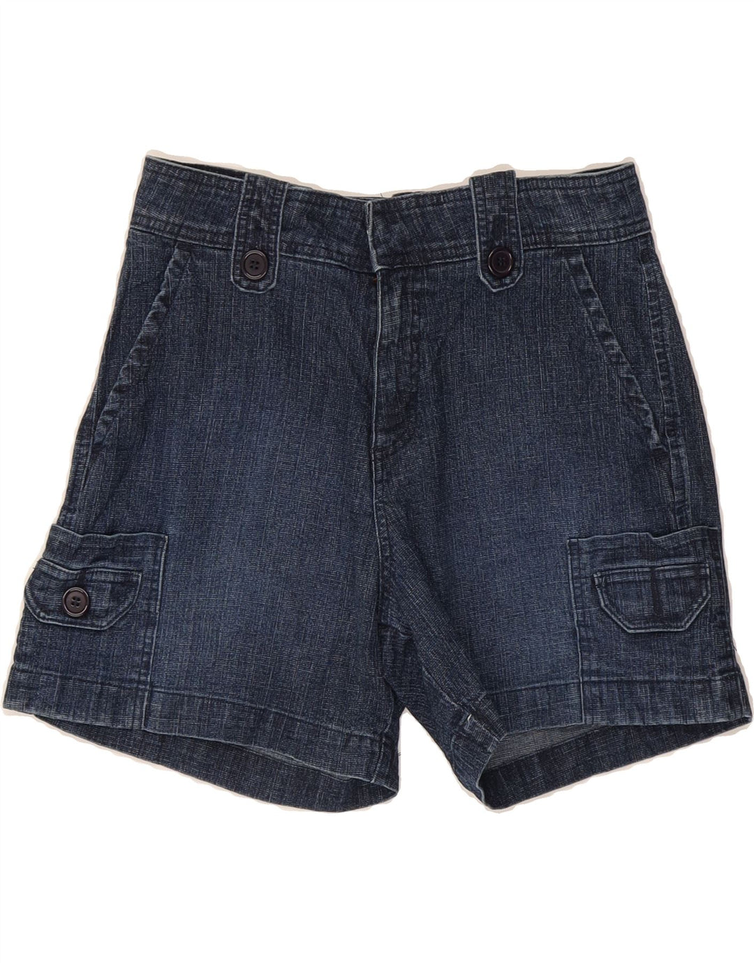 LEE Womens Cargo Denim Shorts US 8 Medium W28 Blue Cotton Vintage Lee and Second-Hand Lee from Messina Hembry 