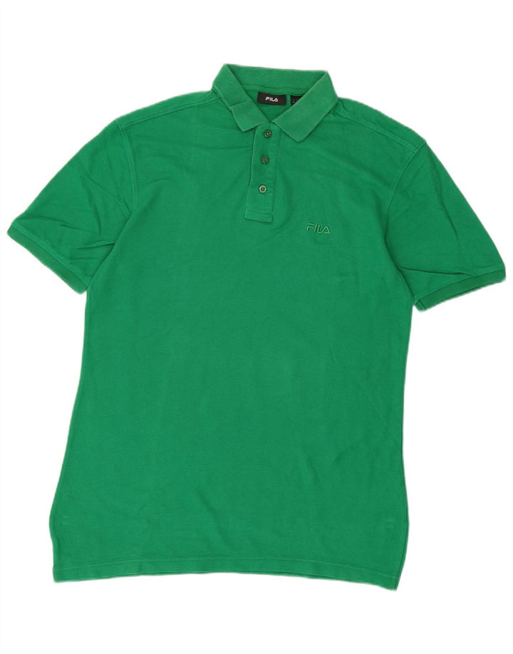 FILA muška polo majica velika zelena pamuk