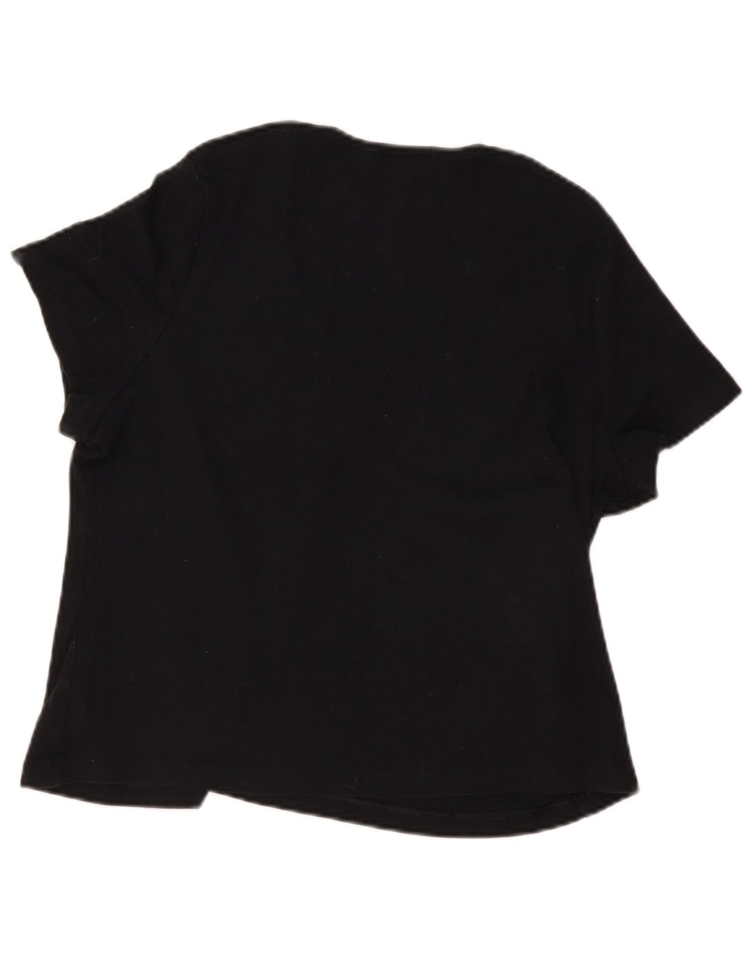 Marks & Spencer Top ženska bluza UK 22 3XL crni pamuk