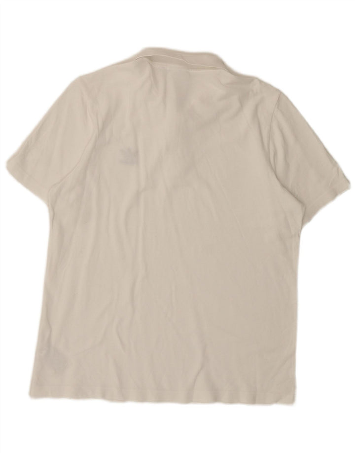 ADIDAS muška polo majica Srednje bijeli pamuk