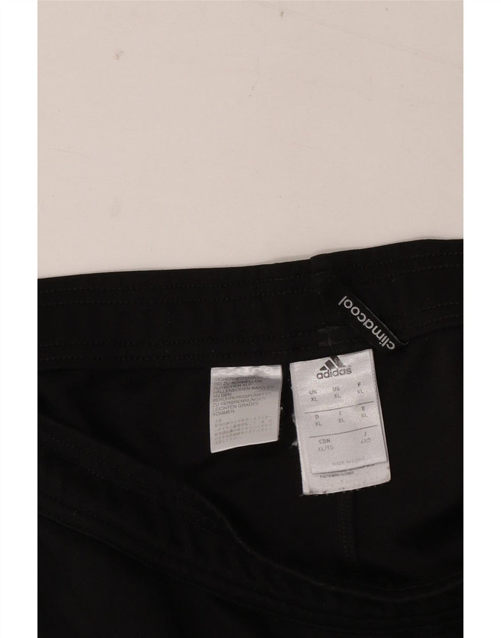 Adidas muške Climacool trenirke XL crne poliesterske hlače
