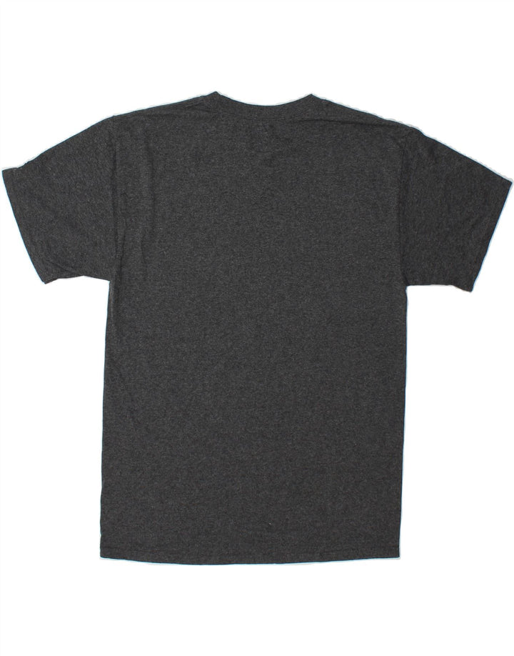 CHAMPION Mens Wisconsin Graphic T-Shirt Top Medium Grey Cotton Vintage Champion and Second-Hand Champion from Messina Hembry 
