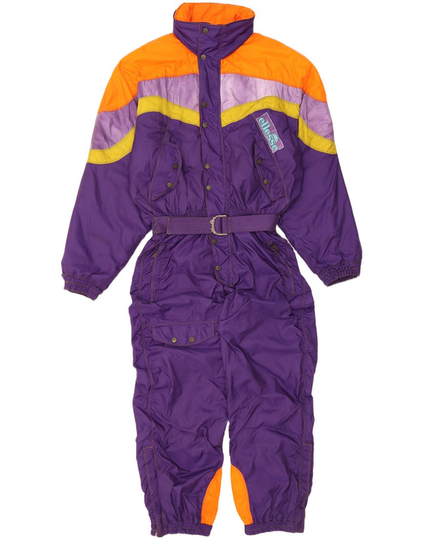 Muški skijaški kombinezon s kapuljačom Ellesse EU 50 Large Purple Colourblock
