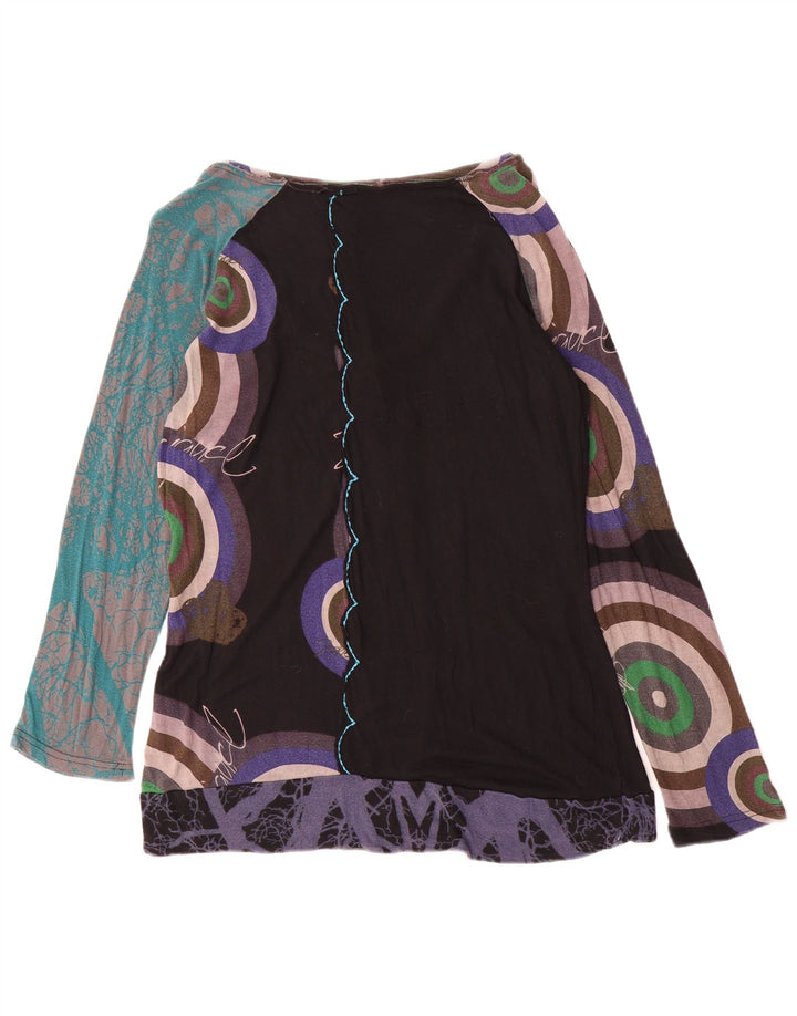 Desigual ženska majica tunike s apstraktnim uzorkom UK 18 XL, višebojna viskoza