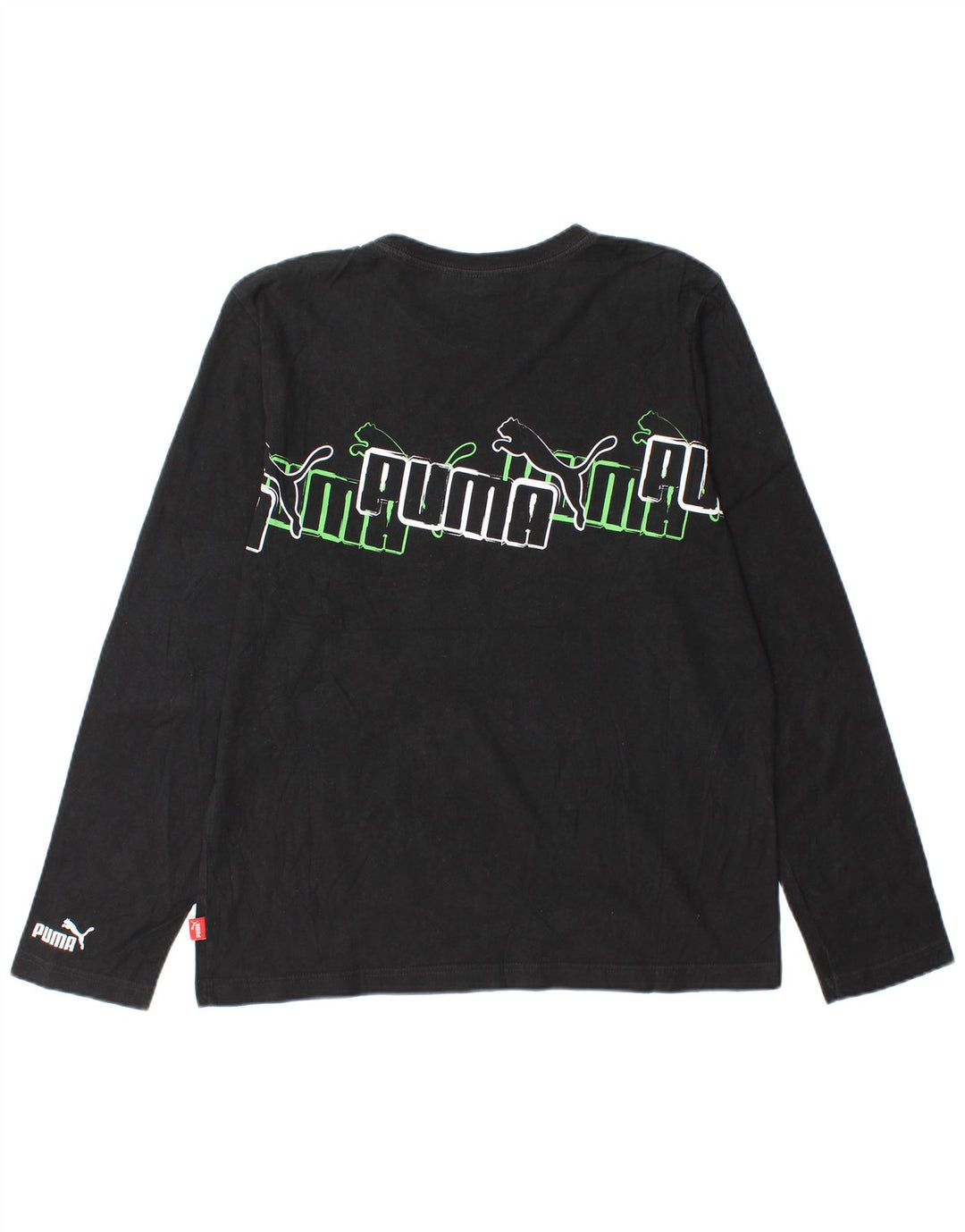 Puma muška majica dugih rukava Graphic srednje crna