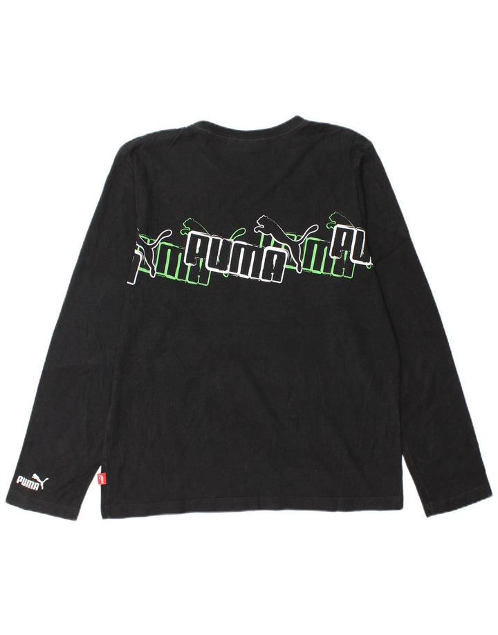 Puma muška majica dugih rukava Graphic srednje crna