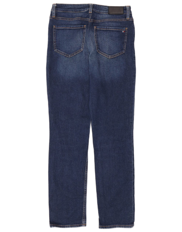 Tommy Hilfiger ženske Rome RW ravne traperice W28 L30 tamnoplavi pamuk