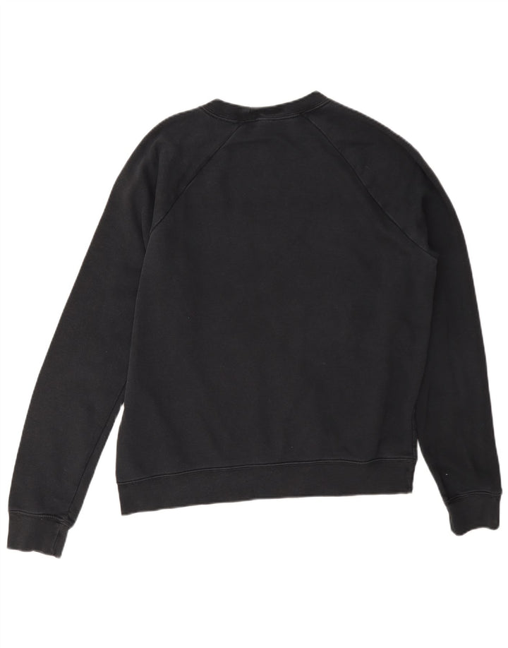 Ženska majica Nike Graphic Sweatshirt UK 14 Srednje crni pamuk
