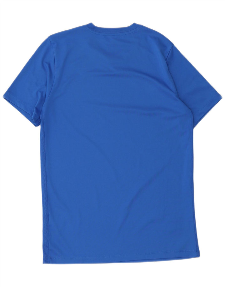 Nike Dri Fit T-Shirt Top srednje plavi poliester