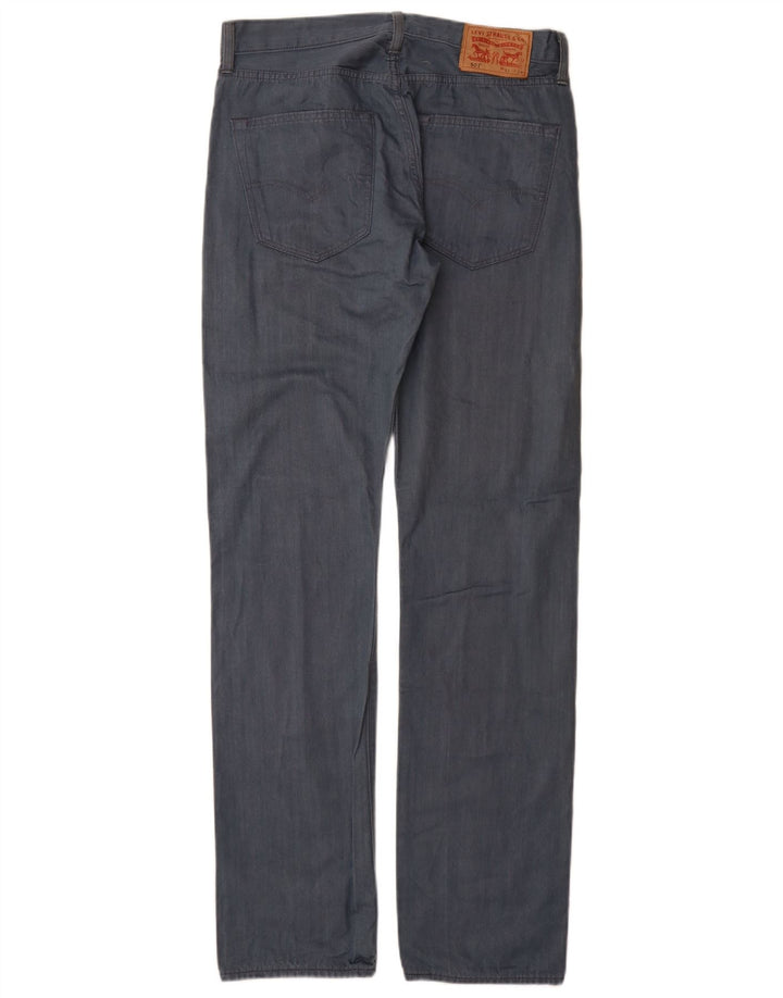 Levi's muške ravne traperice W31 L34 plavi pamuk