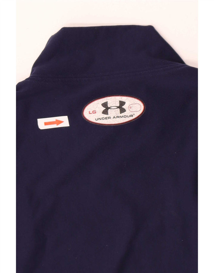 Under Armour Ženska majica dugih rukava UK 14 Veliki tamnoplavi najlon