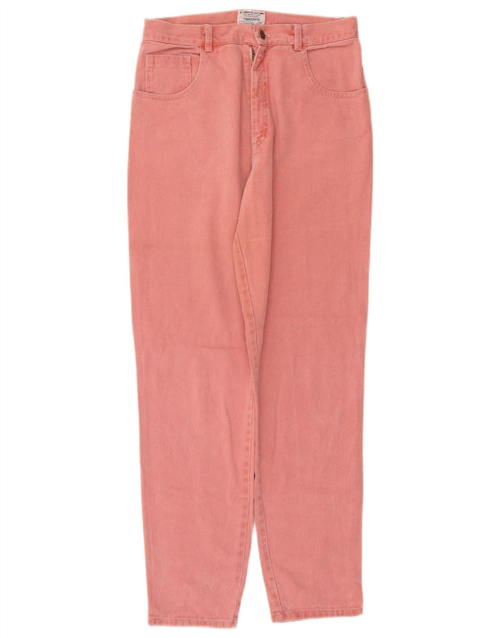 Vintage ženske sužene traperice Large W32 L29 Pink