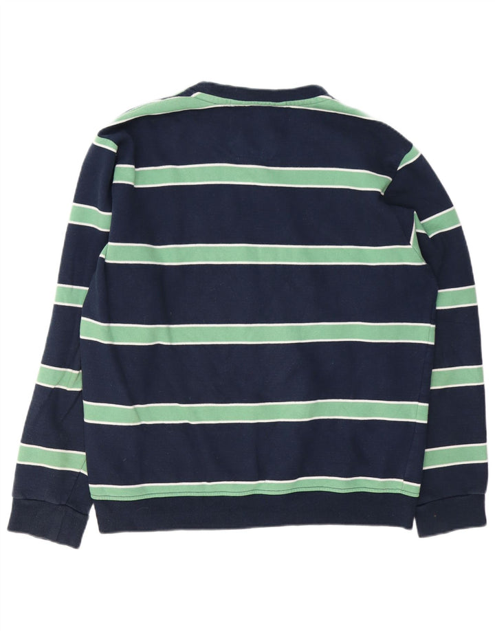 Crew Clothing Muška majica s kratkim rukavima Srednji tamnoplavi pamuk na pruge