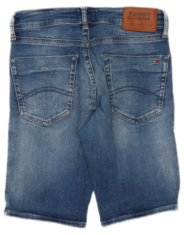 Tommy Hilfiger muške Scanton kratke traper kratke hlače W29 male plave boje pamuka