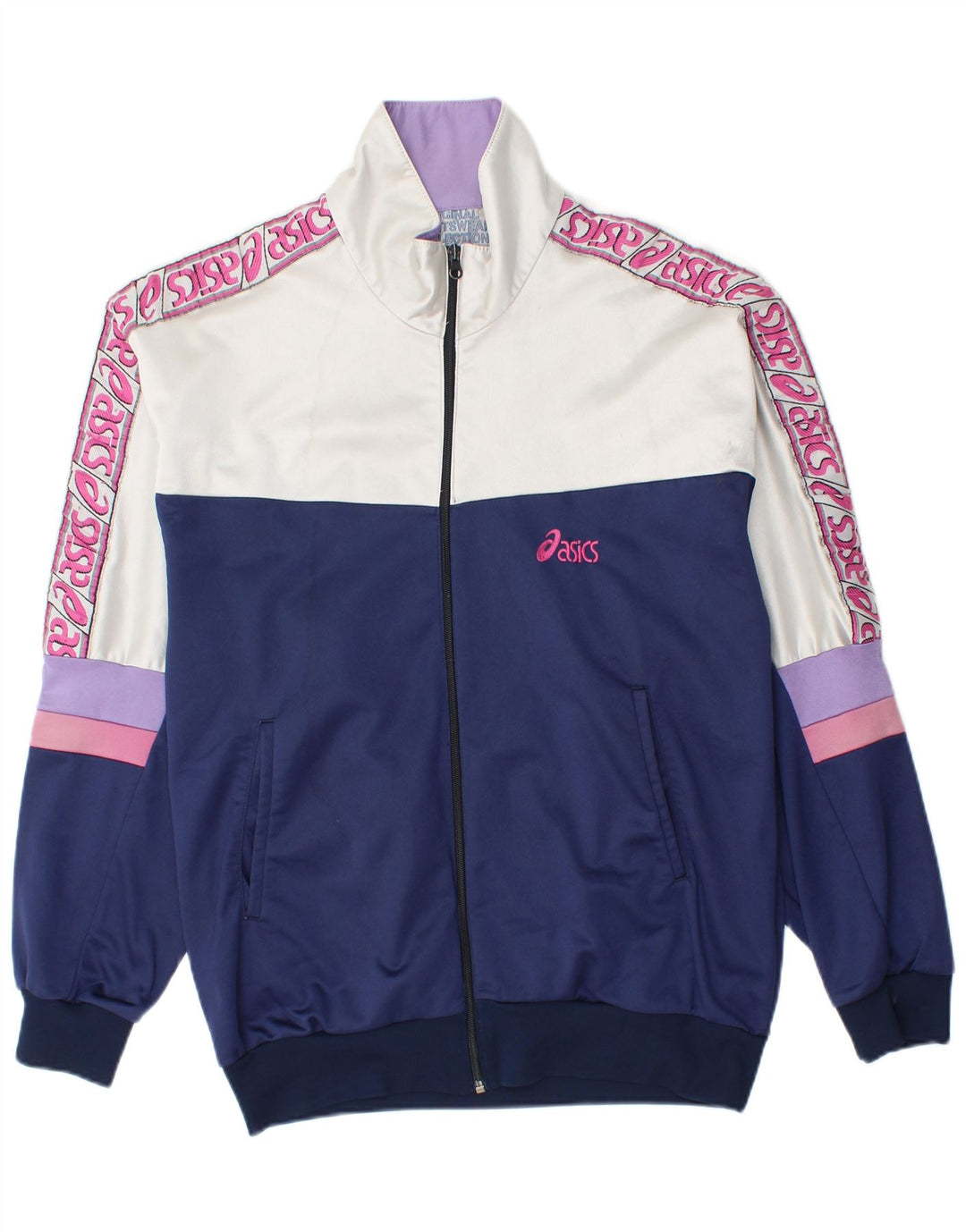 Gornja jakna Asics Graphic Trenirka srednje tamnoplave boje