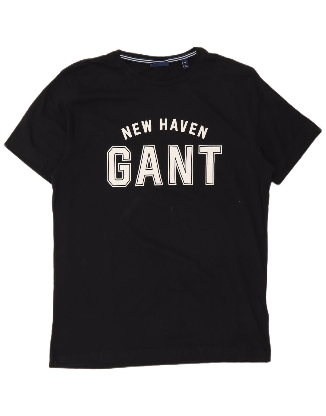 Srednji crni pamuk muške majice kratkih rukava New Haven Graphic