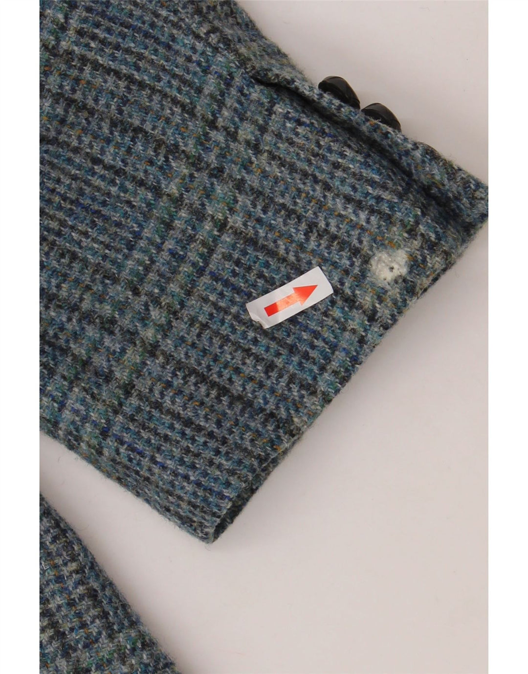 WESTBURY Muška jakna sako s 3 gumba UK 54 2XL Plava vunena hrskava zuba