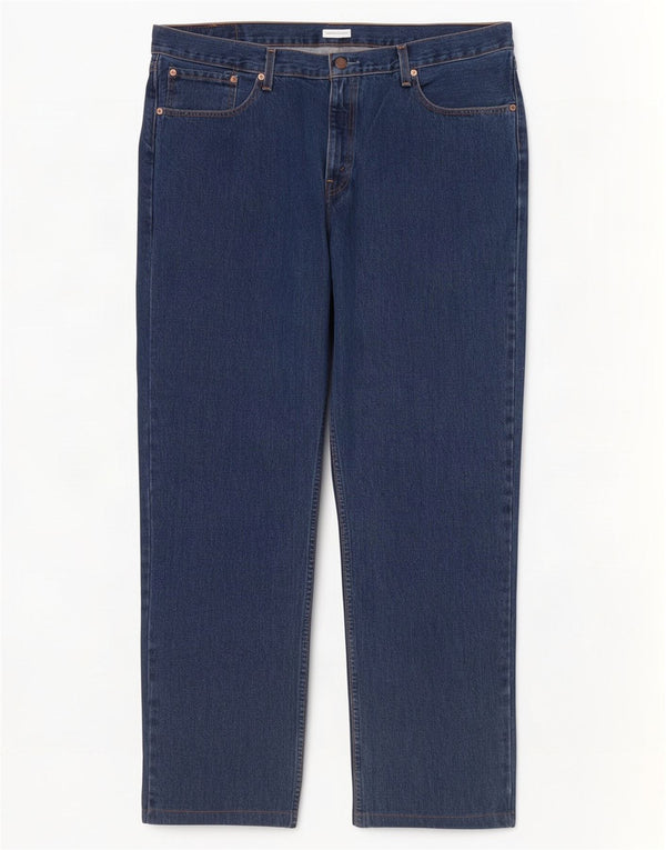 Levi's muške 751 ravne traperice W42 L34 plavi pamuk