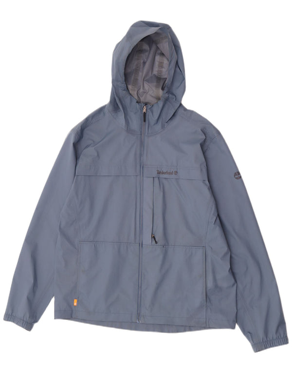 Timberland muška kišna jakna s kapuljačom UK 40 Large Blue Nylon