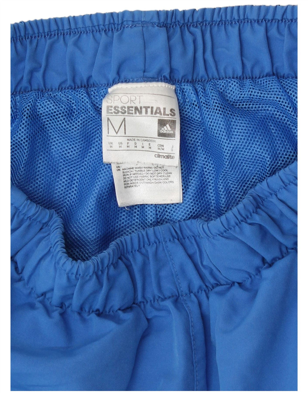 Adidas muške sportske kratke hlače srednje plave boje od poliestera