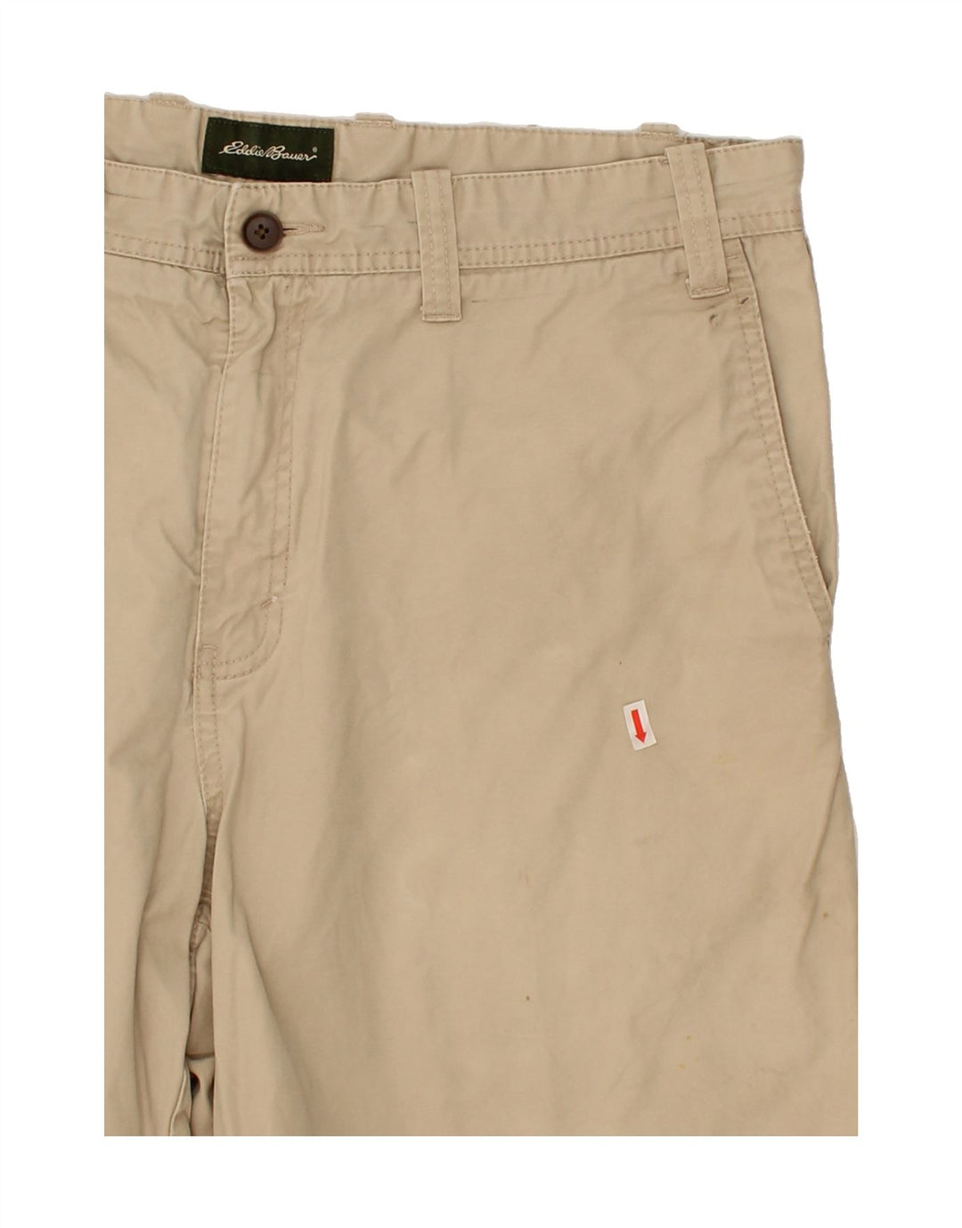 EDDIE BAUER Mens Chino Shorts W36 Large Beige Cotton Vintage Eddie Bauer and Second-Hand Eddie Bauer from Messina Hembry 