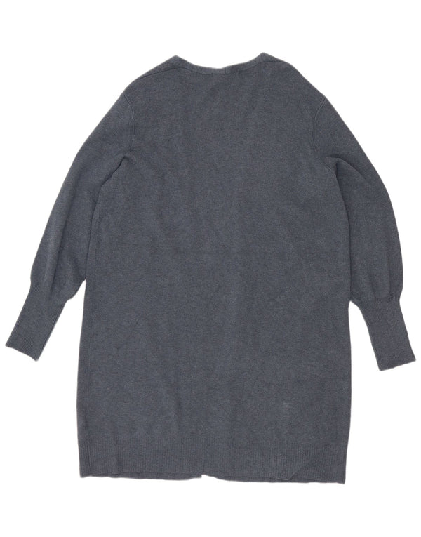 Marks & Spencer ženski otvoreni kardigan pulover UK 14 Large Blue