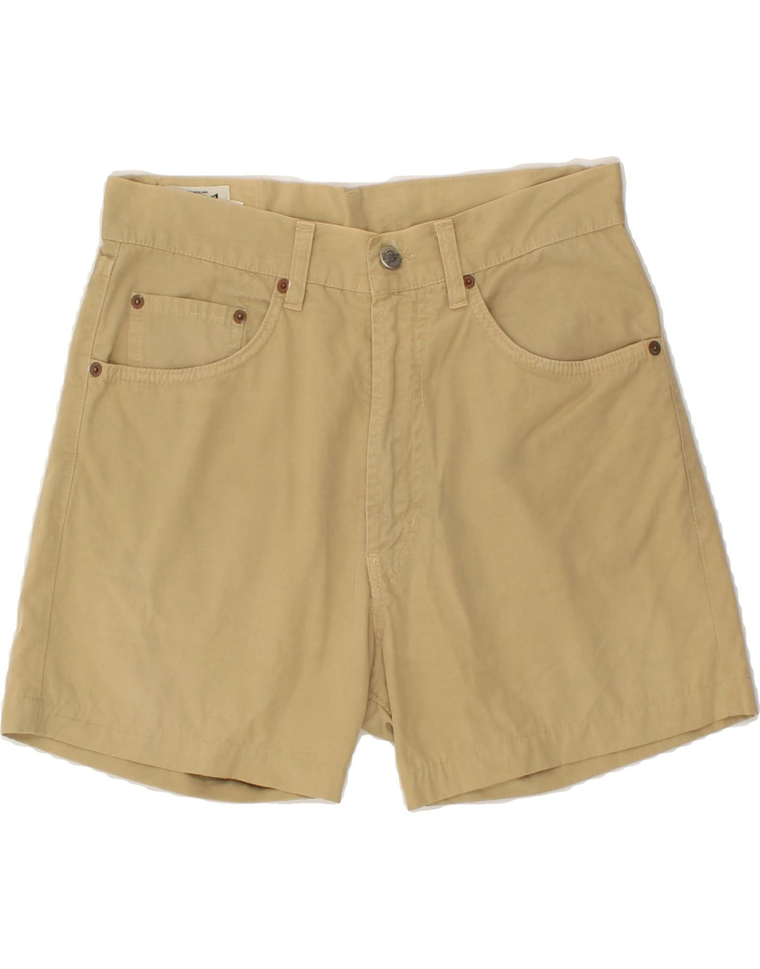 CHESTERFIELD Womens Casual Shorts W31 Medium Beige Cotton Vintage Chesterfield and Second-Hand Chesterfield from Messina Hembry 