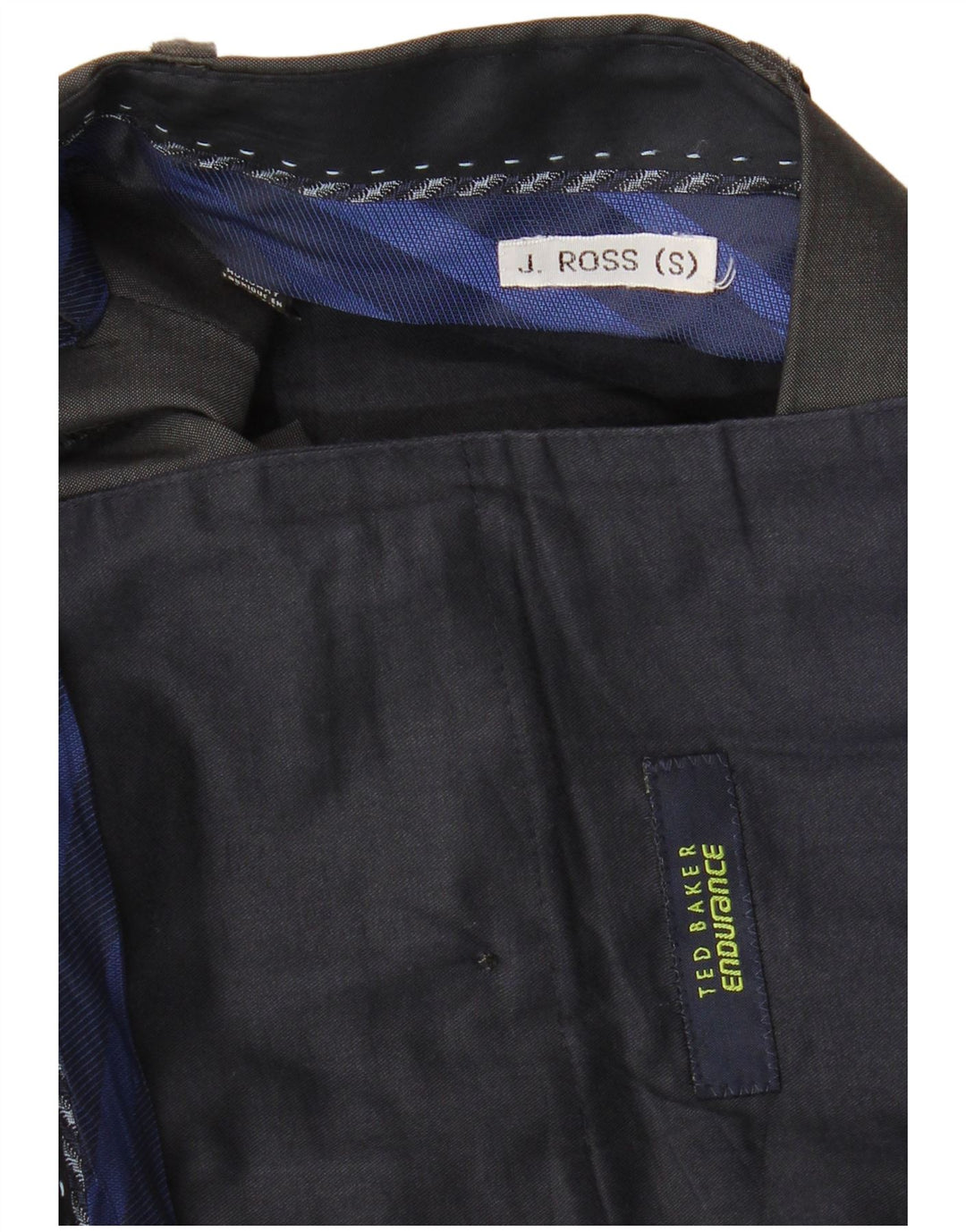 TED BAKER Muške hlače ravnog odijela W34 L29 sive