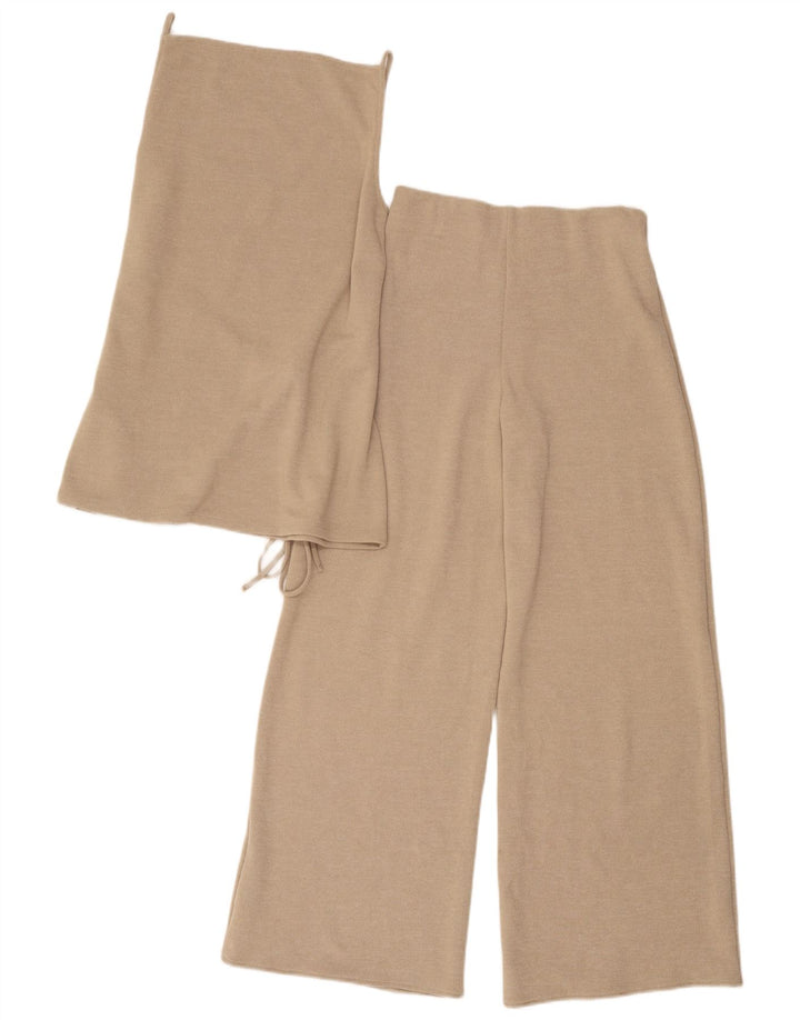 Zara ženski set od 2 komada UK 8 mali W28 L28 bež poliester