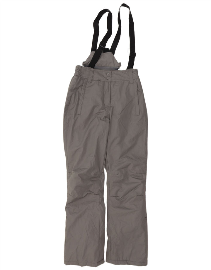 MOUNTAIN WAREHOUSE Ženske Dungarees Skijaške hlače UK 8 Male sive poliesterske