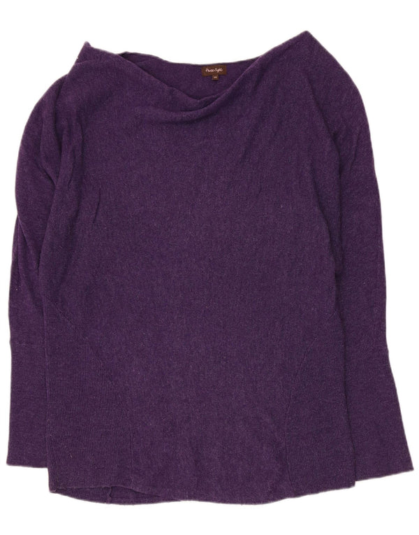Phase Eight ženski džemper s veznim izrezom UK 14 Velika ljubičasta viskoza