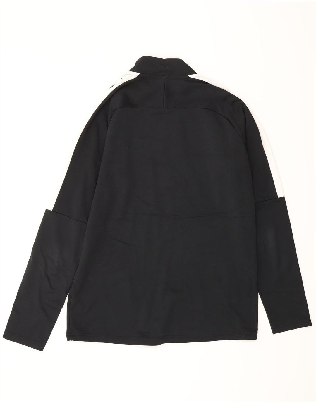 NIKE Muška pulover trenirka Dri Fit s patentnim izrezom Gornji dio srednje crne boje