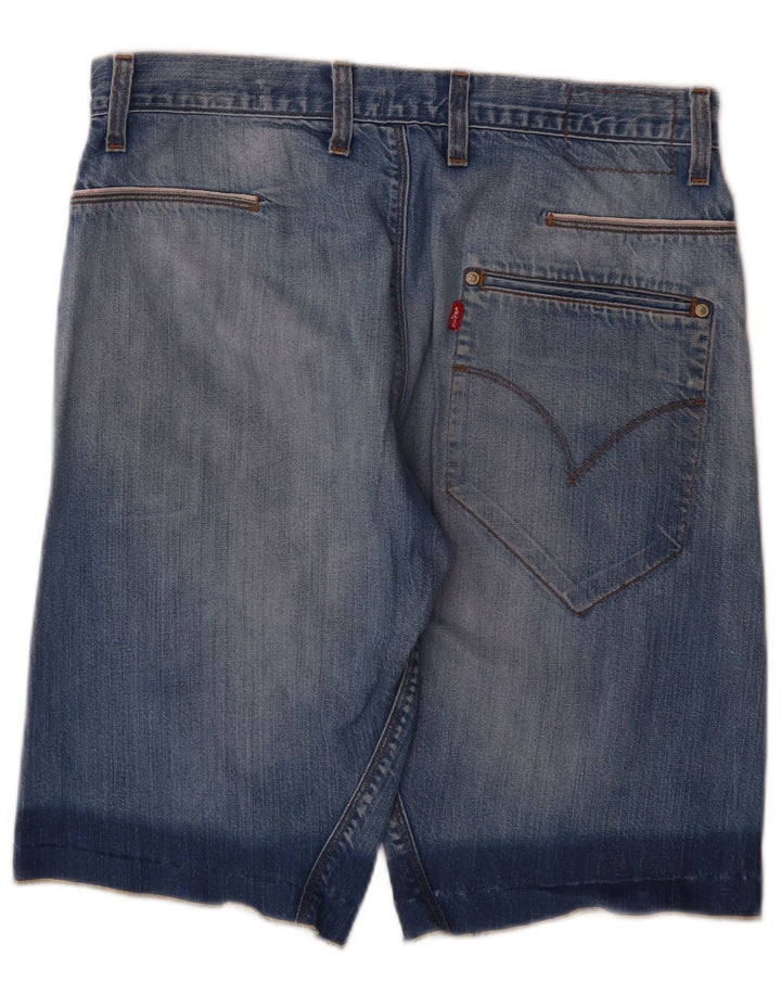 Levi's muške traper kratke hlače W34 veliki plavi pamuk