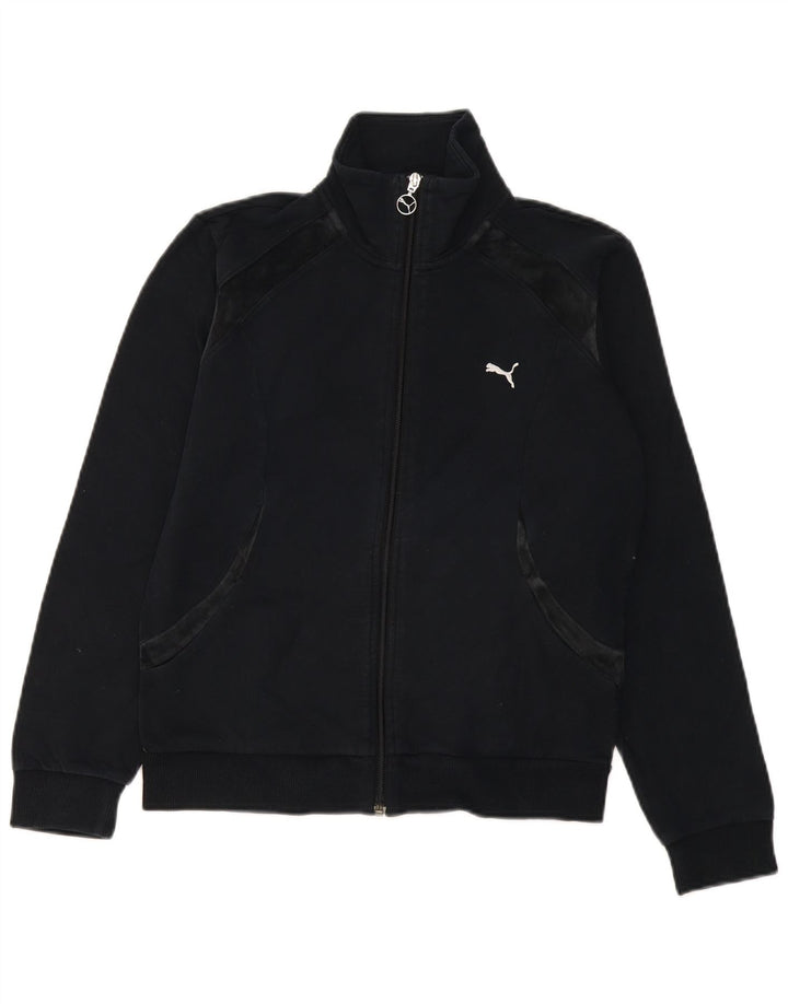 Puma ženska gornja jakna trenirke UK 14 Large Black Cotton