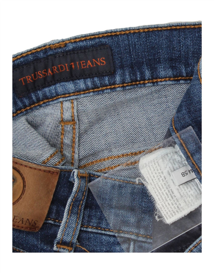 TRUSSARDI Mens Cropped Jeans W44 L27 Blue Vintage Trussardi and Second-Hand Trussardi from Messina Hembry 